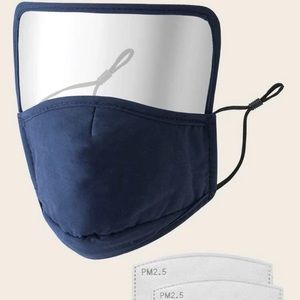 Face mask with shield